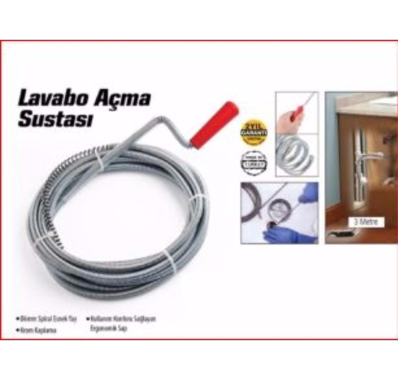 8 M LAVABO AÇMA SUSTA