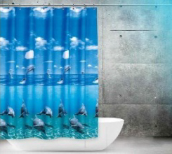 ÇİFT KANAT DUŞ PERDESİ (POLYESTER) 90*200