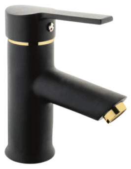GOLD & SİYAH DELTA LAVABO BATARYASI