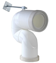 S DİRSEK KESİLEBİLİR T-2 100/110 BAĞLANTI ELAMANI