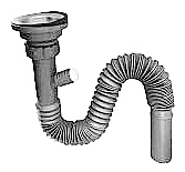 1. KÖRÜKLÜ SİFON ÇIKIŞLI ( DÜZ GRİ ) RENK