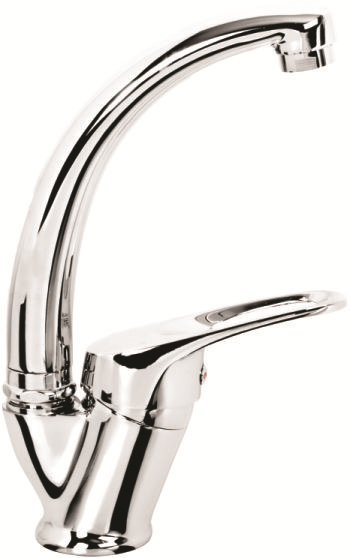 MEGAMİX 40Ø KISA KUĞU LAVABO BATARYASI